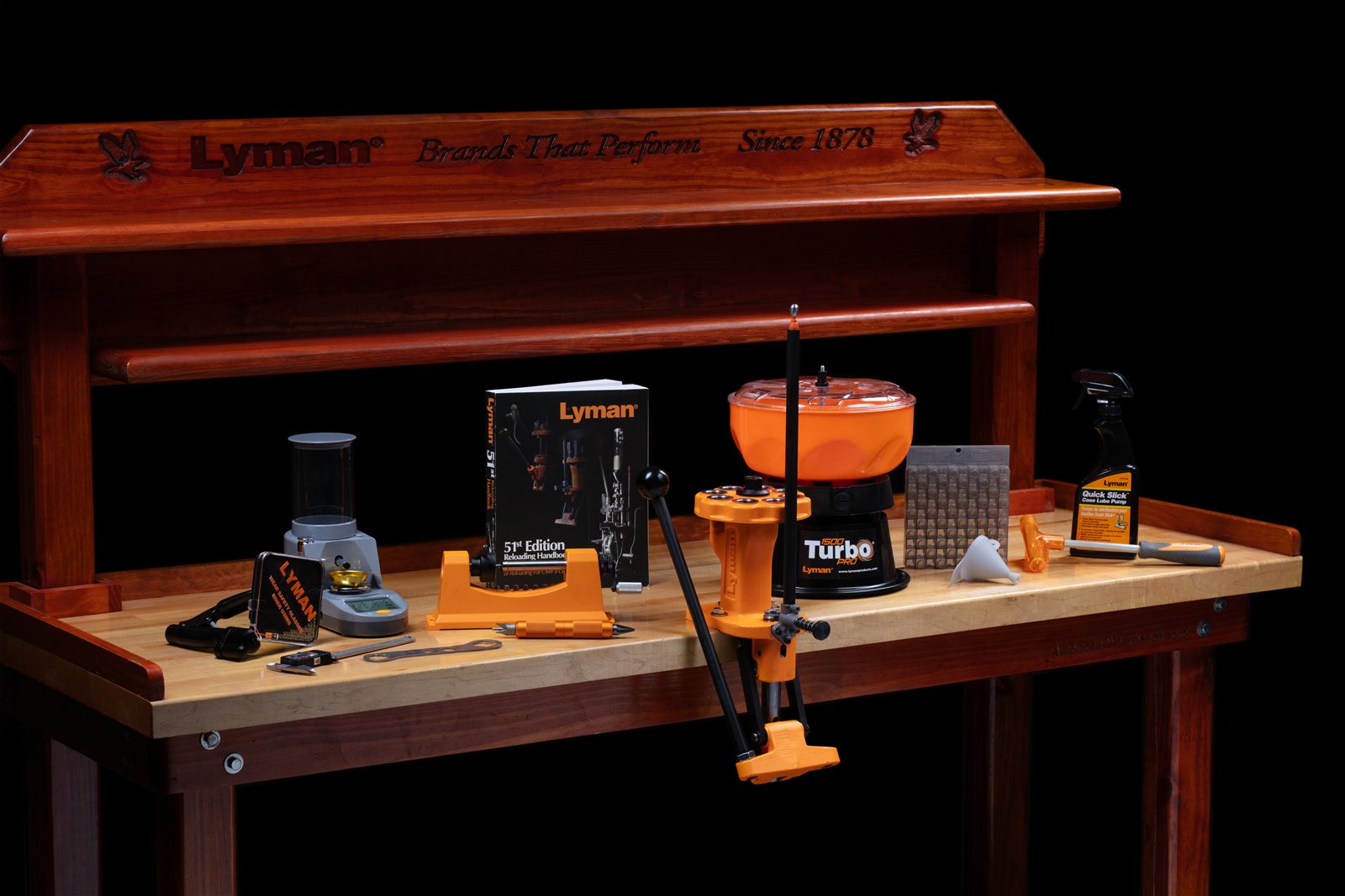 Lyman Products campaign hero shot