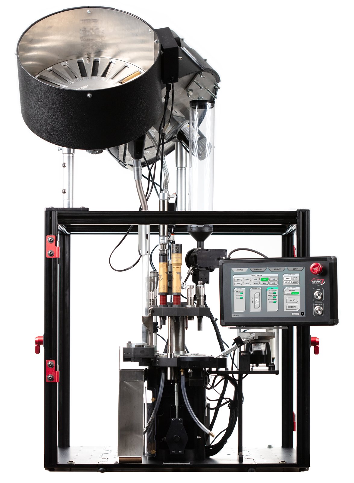 Mark 7 Reloading machine in operation