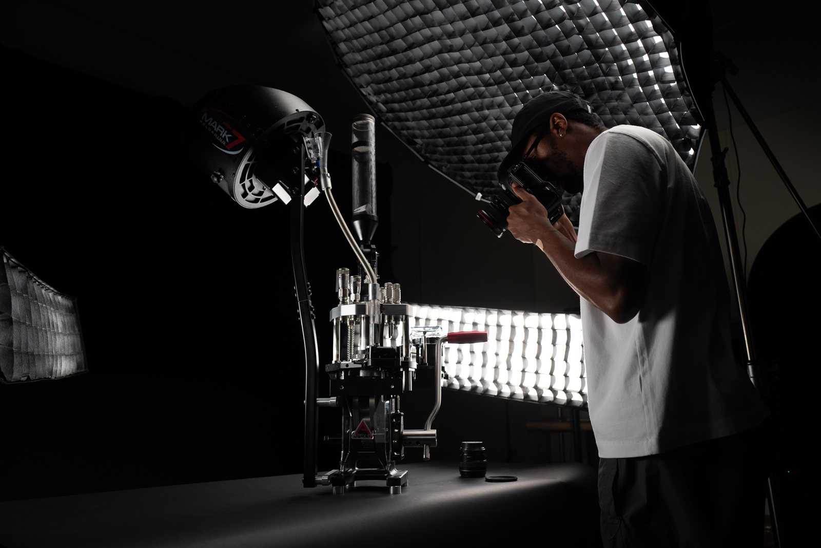 Mitchell — on set, Mitchell Video Production